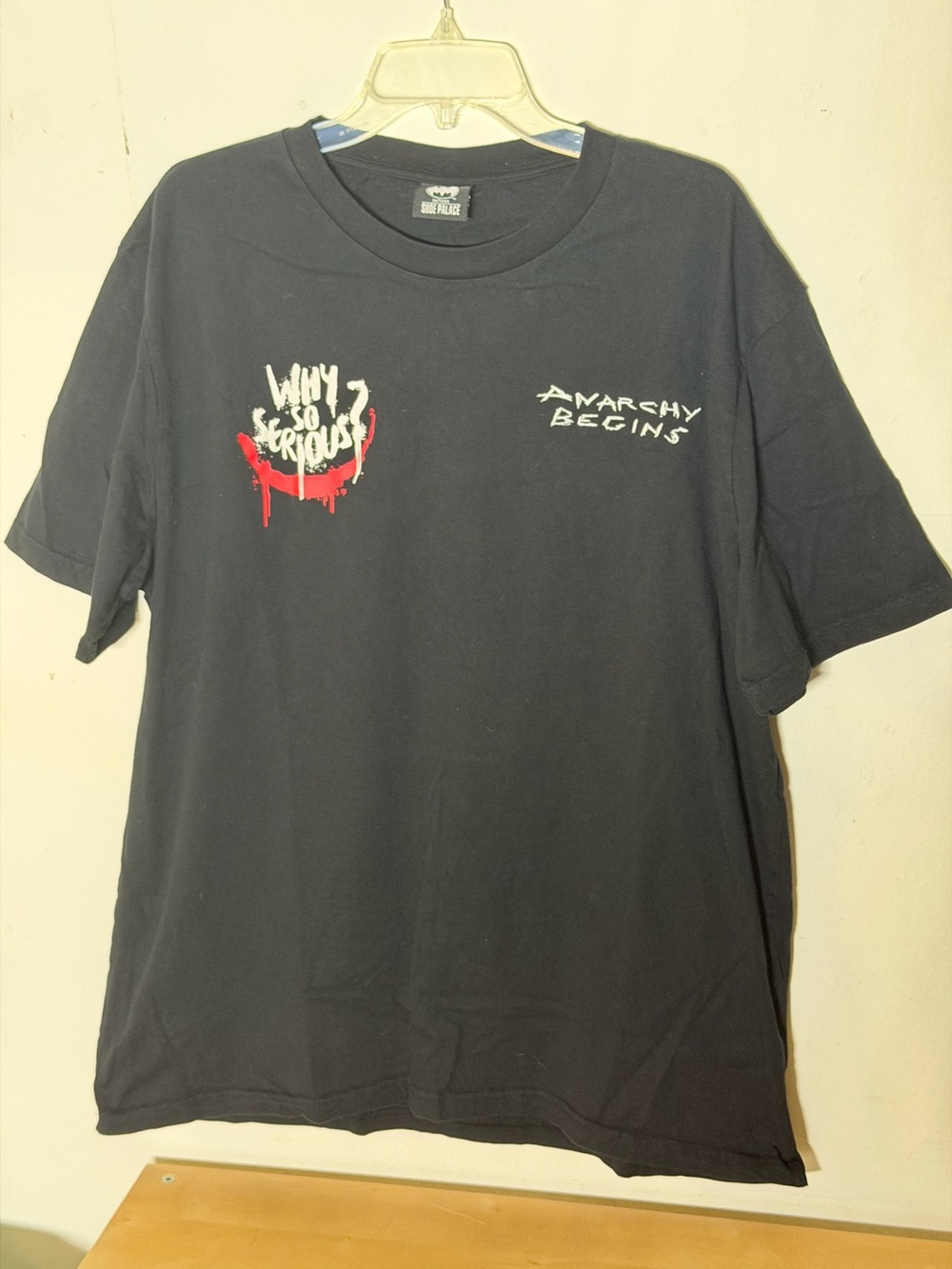 Shoe Palace x Batman Heath Ledger Joker Why So Serious T-Shirt Sz 2XL